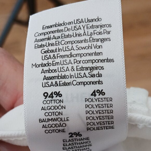 MOTHER Women's Crisp White Wide Leg Jeans - Picture 10 of 10